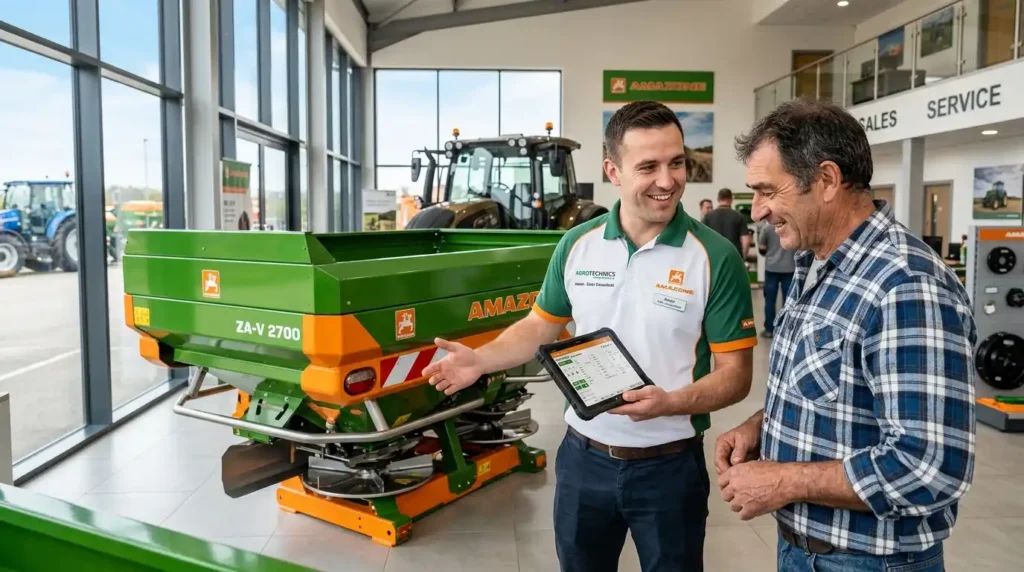 розкидачі добрив Amazone
